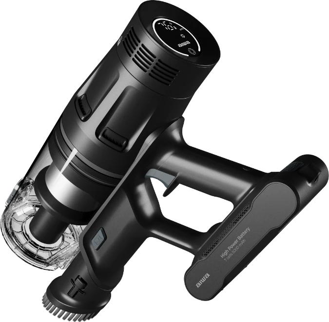 Fshesë me korrent vertikale pa kabllo AIWA ZENKAISUI EVO 4 PET CARE AVC-620, 500W, 32kPa, 3900mAh, 600ml, deri 80min, filtër HEPA, e zezë, set me aksesorë