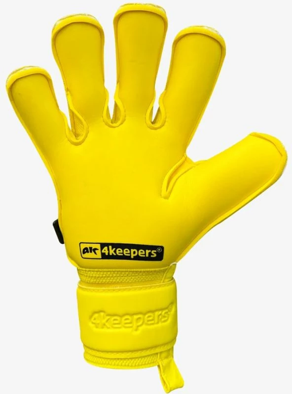 Doreza portieri për fëmijë 4Keepers Champ Color Yellow VII RF2G, të verdha