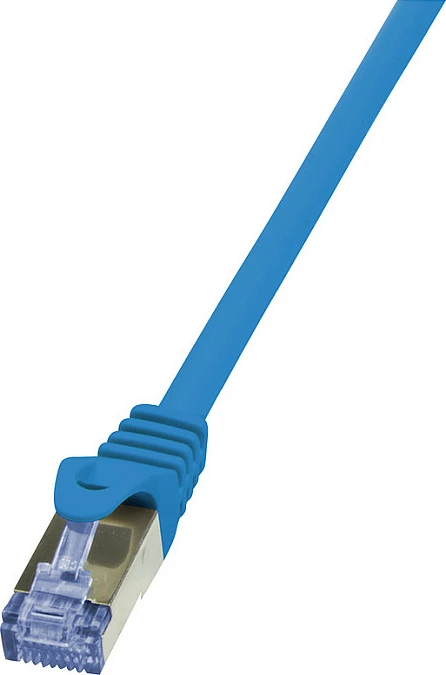 Kabllo rrjeti LogiLink PrimeLine Cat6A S/FTP 7.5m, e kaltër