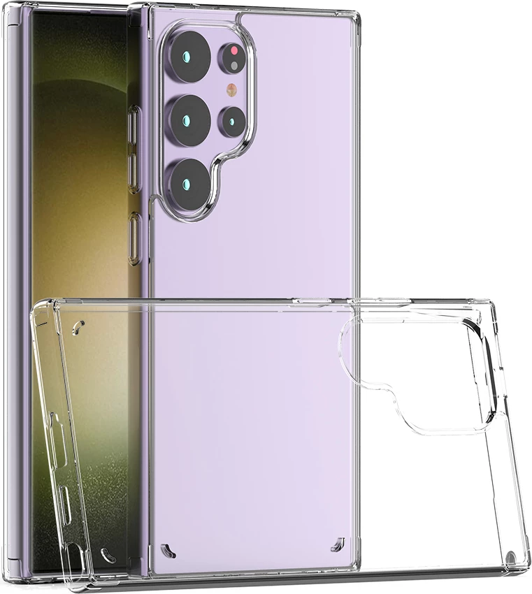 Mbështjellës ONASI Clear Case 1.8 mm për Samsung Galaxy S25 Ultra 5G, transparent