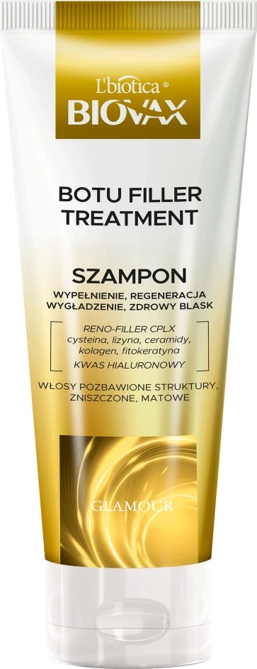 Shampon për femra BIOVAX Glamour Botu Filler Treatment Filling and Smoothing 200ml