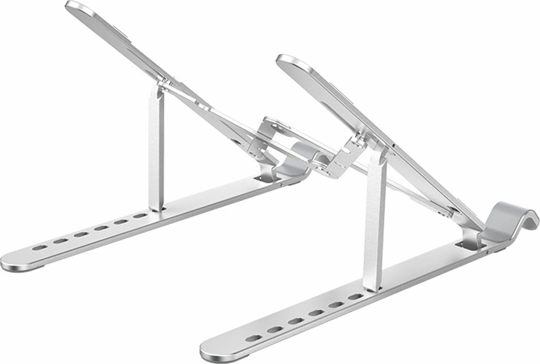 Mbajtëse laptopi Orico PFB-A2-SV-BP, alumin, rregullim këndi 7 nivele, deri 17", argjend, me qese mbrojtëse