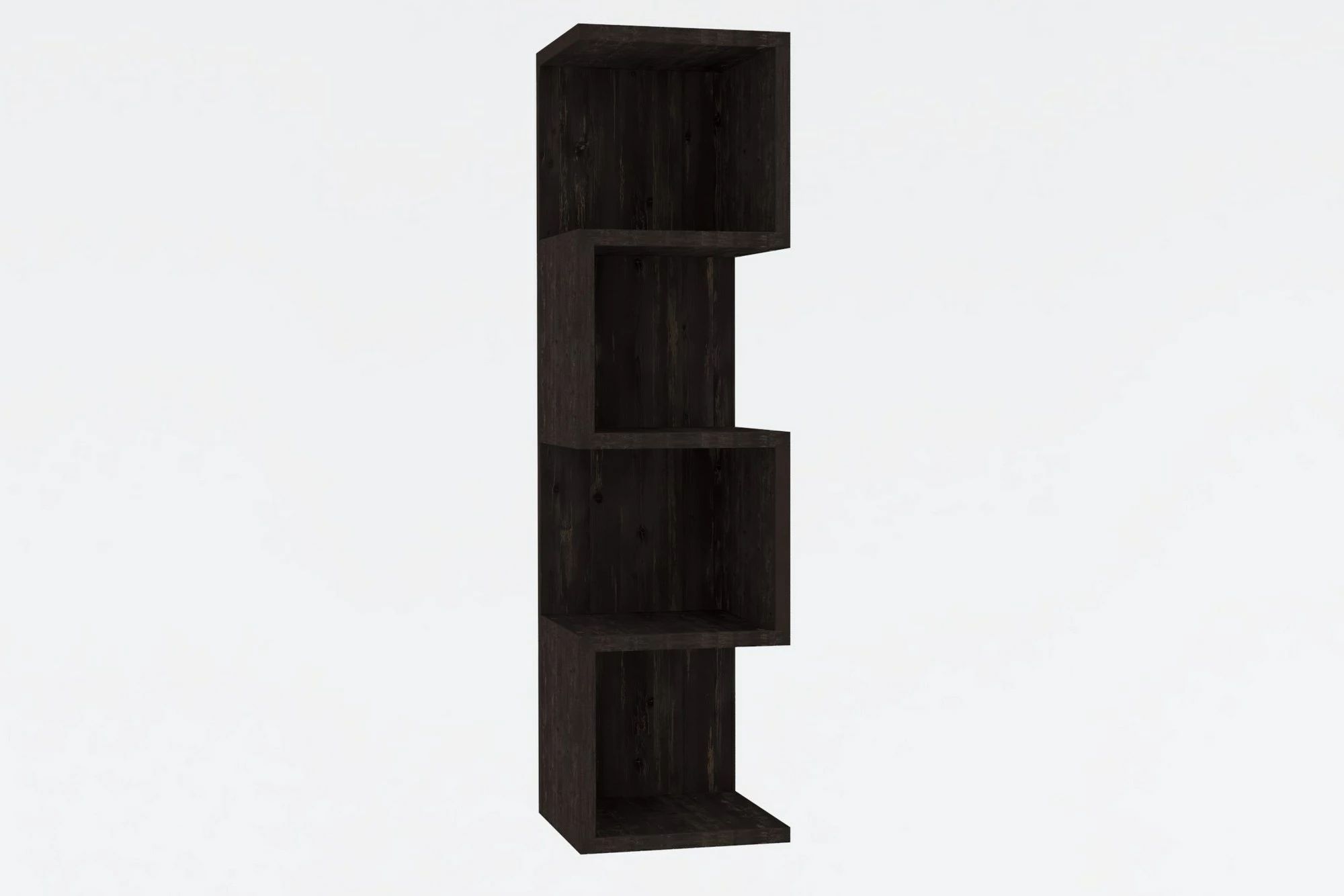 Raft librash Hanah Home, Alin, ngjyrë antracit