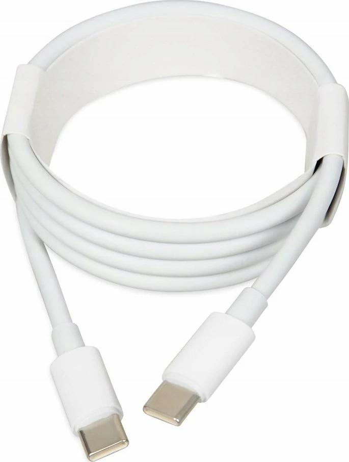 Kabl USB-C në USB-C iBOX IKUTCS1W 1 m 60W USB 2.0, i bardhë, 1 copë