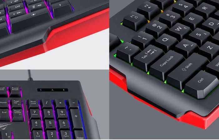 Tastierë gaming HAVIT Gamenote HV-KB866L, USB, RGB LED, layout SLO, 105 taste, e zezë