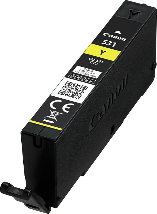 Kartushë boje Canon CLI-531Y (6121C001), 515 faqe, për PIXMA TS8750/TS8751, e verdhë