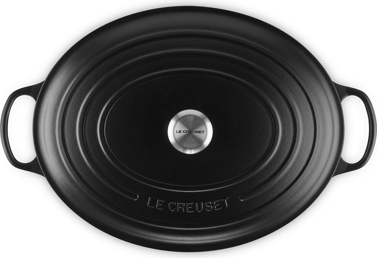 Tenxhere bräter Le Creuset 40cm, mat e zezë