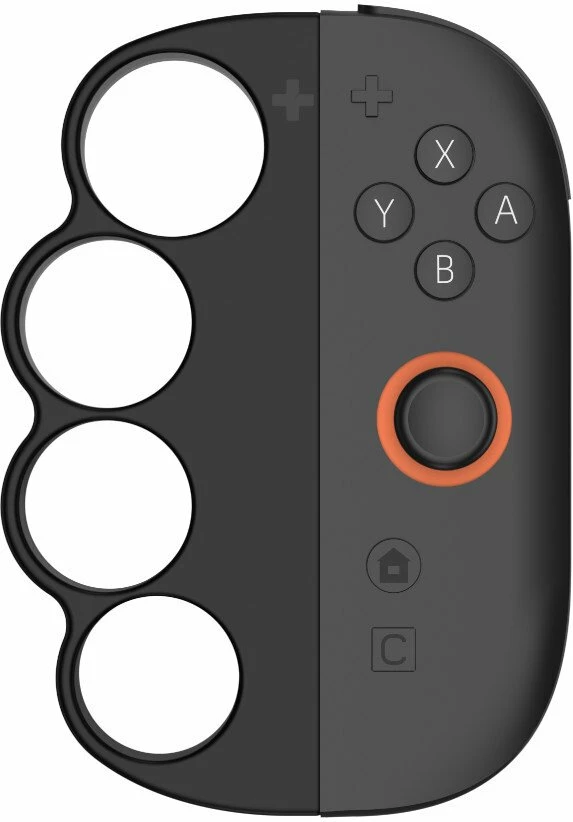 Set grip Joy-Con YAXO YGBSJCH01B për Nintendo Switch 2, Boxing Set, i zi