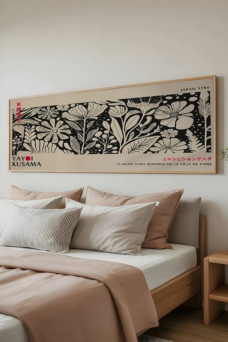Pikturë dekorative me kornizë, shumëngjyrëshe, Wallity, Artsmdfyty5-3370, 33x70cm