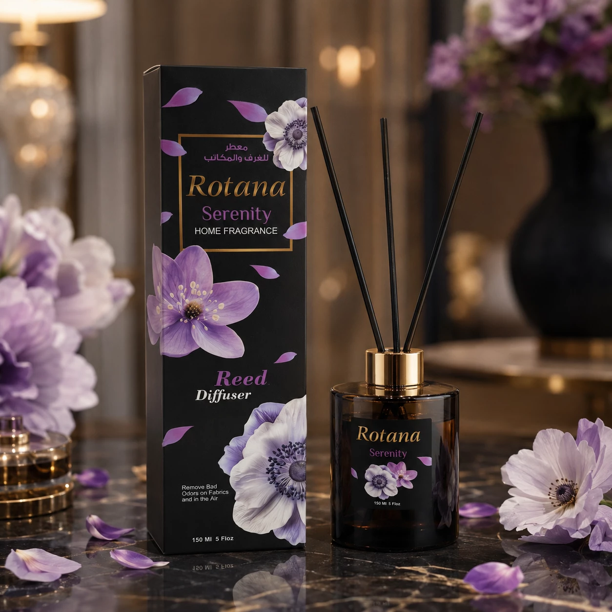 Rotana Serenity – Reed Diffuser Home Fragrance 150ml