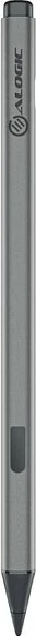 Stilolaps digjital ALOGIC Clarity Active Stylus Pencil 2nd Generation, universal, bateri e rikarikueshme 10 orë, gri