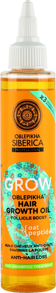 Vaj për flokë Natura Siberica Oblepikha Grow Hair Strengthening Oil për femra 100ml
