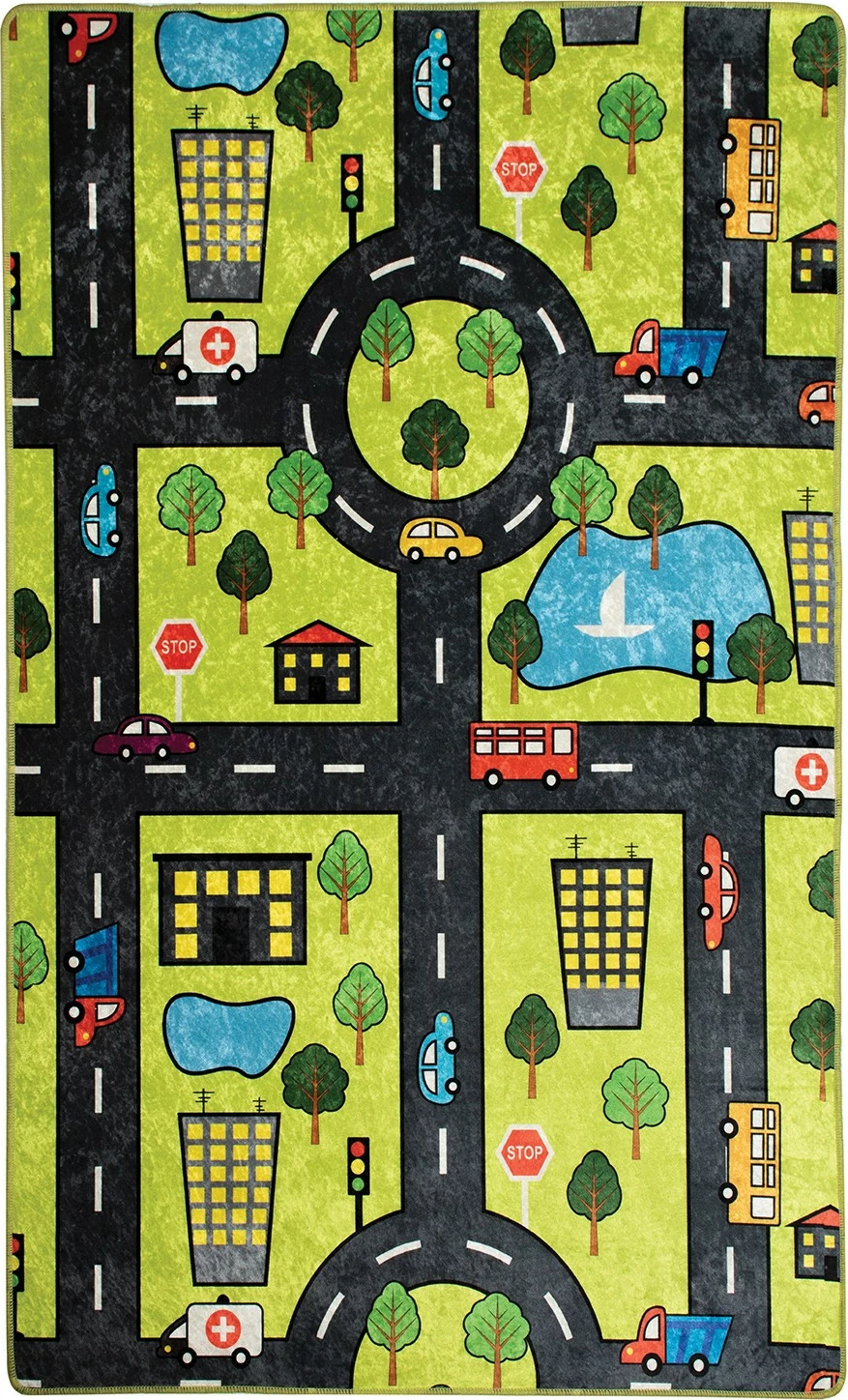 Qilim Conceptum Hypnose, Green City, 140x190cm