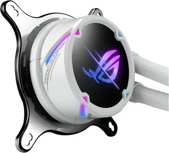 Ftohës uji all-in-one ASUS ROG STRIX LC II 240 ARGB, 240mm, i bardhë