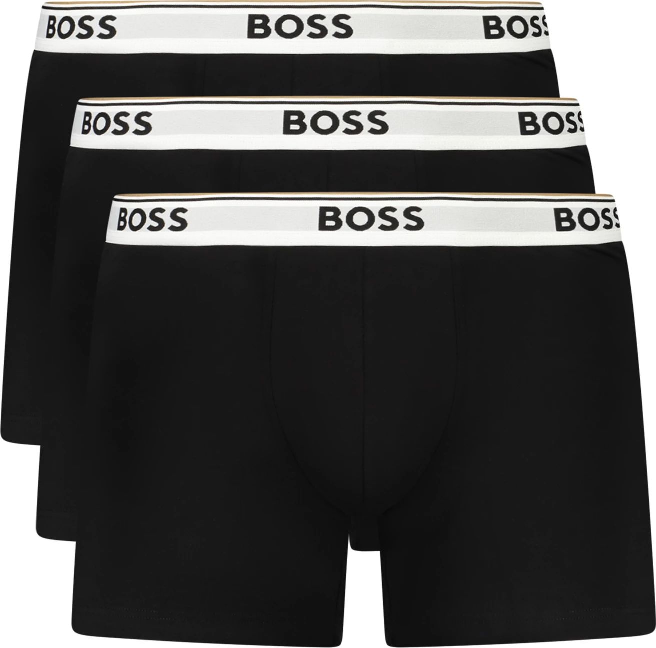 Të brendshme BOSS Boxer meshkuj, të zeza