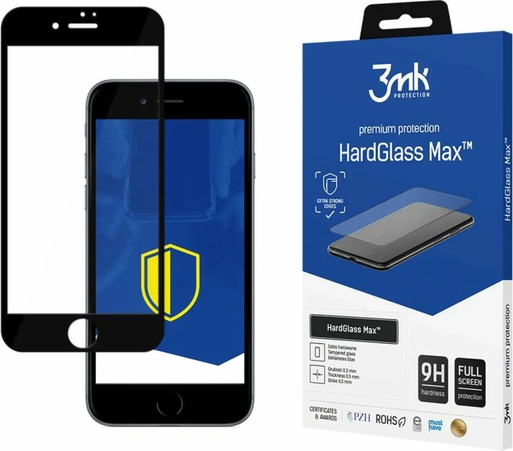Mbrojtës xhami për iPhone 8 3mk HardGlass Max