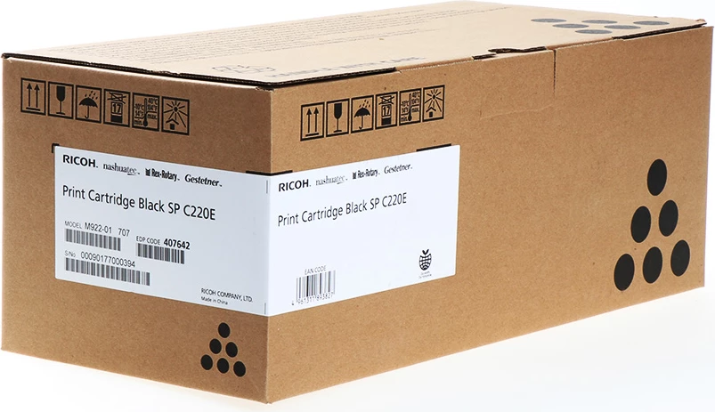 Toner Ricoh SP C220E 407642 2300 faqe e zezë