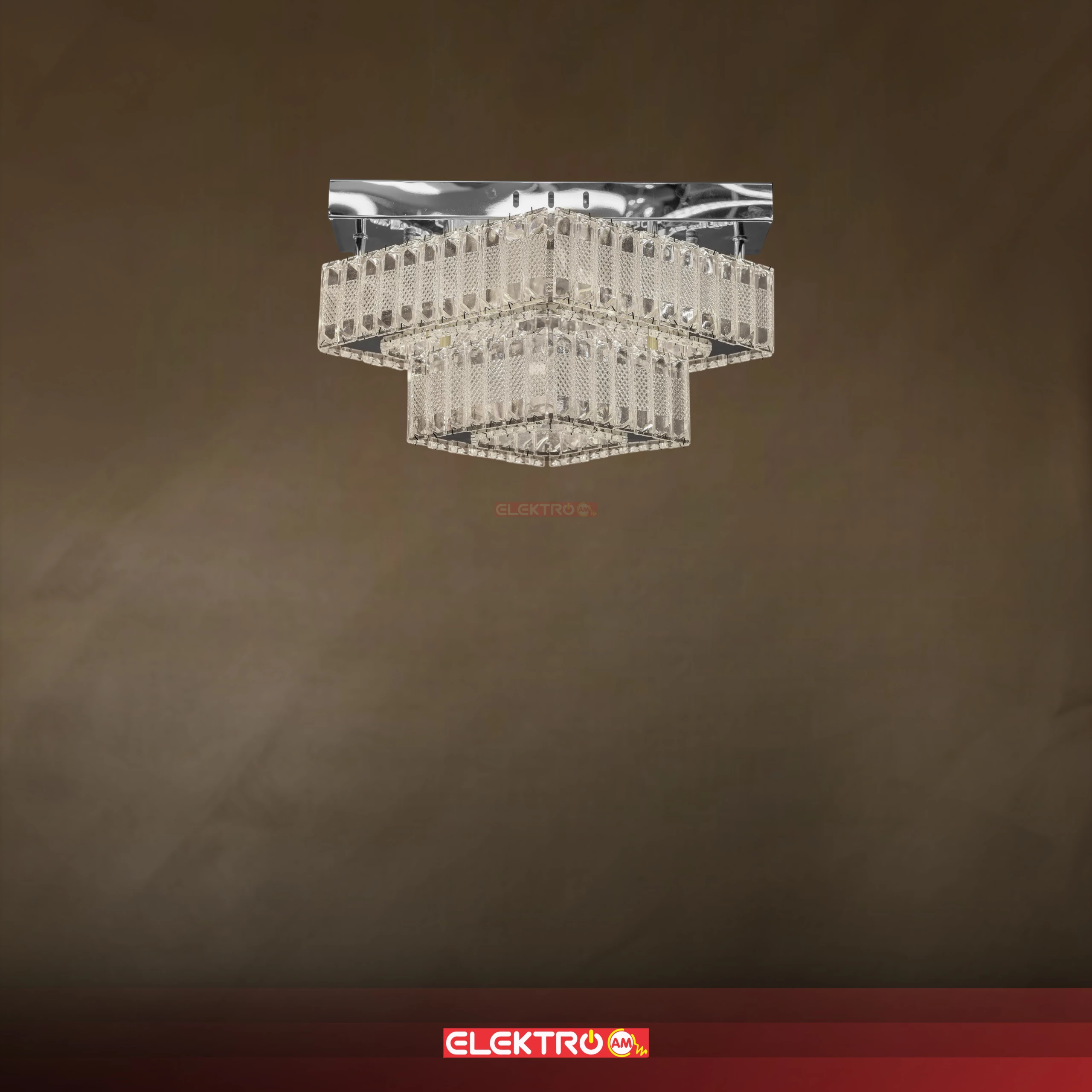 Abazhure LED Tavani me Kristale AMS126