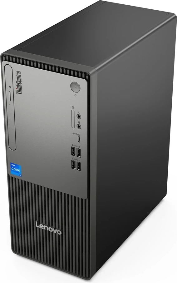 Kompjuter Lenovo ThinkCentre neo 50t, Intel Core i3 i3-14100, 8 GB RAM, 512 GB SSD, Windows 11 Pro, Zi, Gri