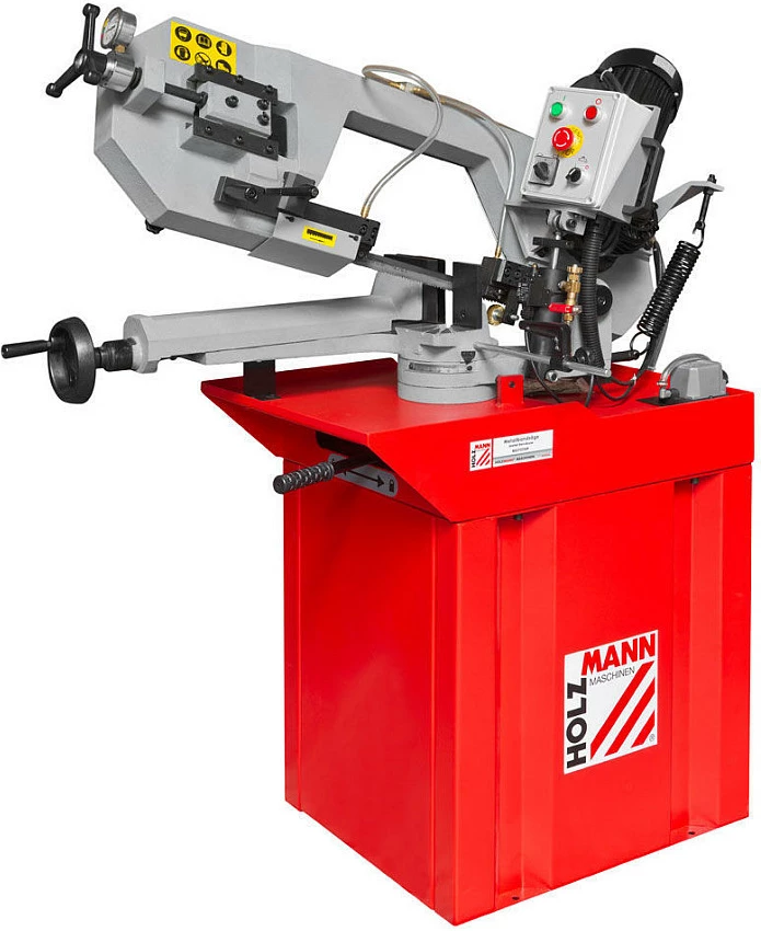 Sharrë shirit për metal Holzmann BS275TOP 400V, 1500W, 2 shpejtësi, e kuqe/gri
