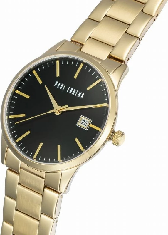 Orë dore për meshkuj Paul Lorens, e zezë