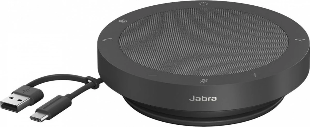 Speakerphone Jabra Speak2 40, për Microsoft Teams, me kabllo USB-A/USB-C, Gri