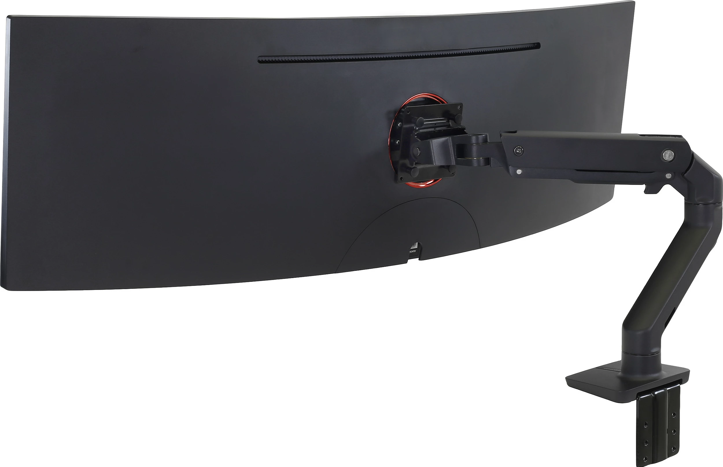 Krah monitori Ergotron HX 45-647-224, clamp tavoline, deri 49", VESA 75x75-100x100, 19.1 kg, i zi