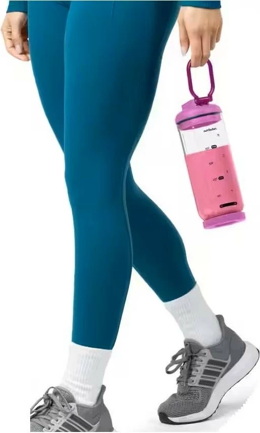 Blender portabil Nutribullet Flex, 590ml, USB-C, fiolet