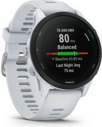 Smartwatch Garmin Forerunner 255 Music, 2 GB, GPS, bardhë