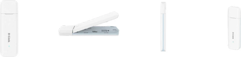 Adapter USB D-Link 4G LTE AX300 Wi‑Fi 6, SIM slot, 286.8 Mbit/s, i bardhë