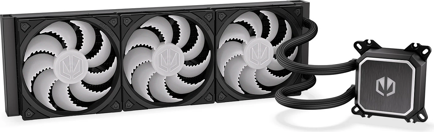 Ftohës i lëngshëm AIO për CPU Endorfy Navis F360 ARGB, 360mm, 3x120mm, i zi
