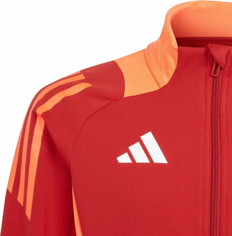 Duks për fëmijë adidas, kuq-portokalli [Madhësia: 128 cm]