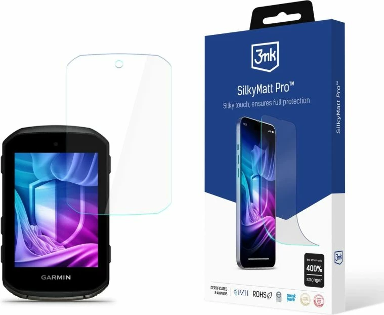 Folie mbrojtëse matte 3mk SilkyMatt Pro për Garmin Edge 550/850