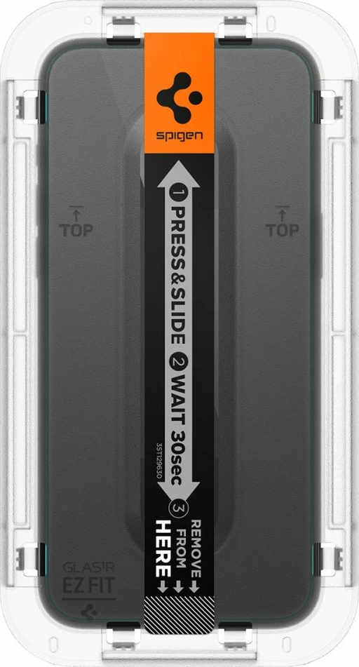 Mbrojtës xhami Spigen Glas.tR EZ Fit për iPhone 15 Pro, 2 copë, transparent