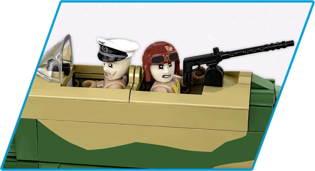 Set blloqesh Cobi Klocki Junkers Ju 87 B-2, 525 pjesë, Kamuflazh tropikal