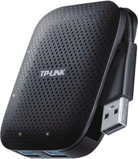 USB hub, TP-Link UH400, 4 porta, USB 3.0 5 Gbps, i kompakt, zi
