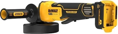 Poliruese/rrafshues dyshemeje DeWalt DCG416VSN-XJ, 1.8 kg, e verdhë/zezë