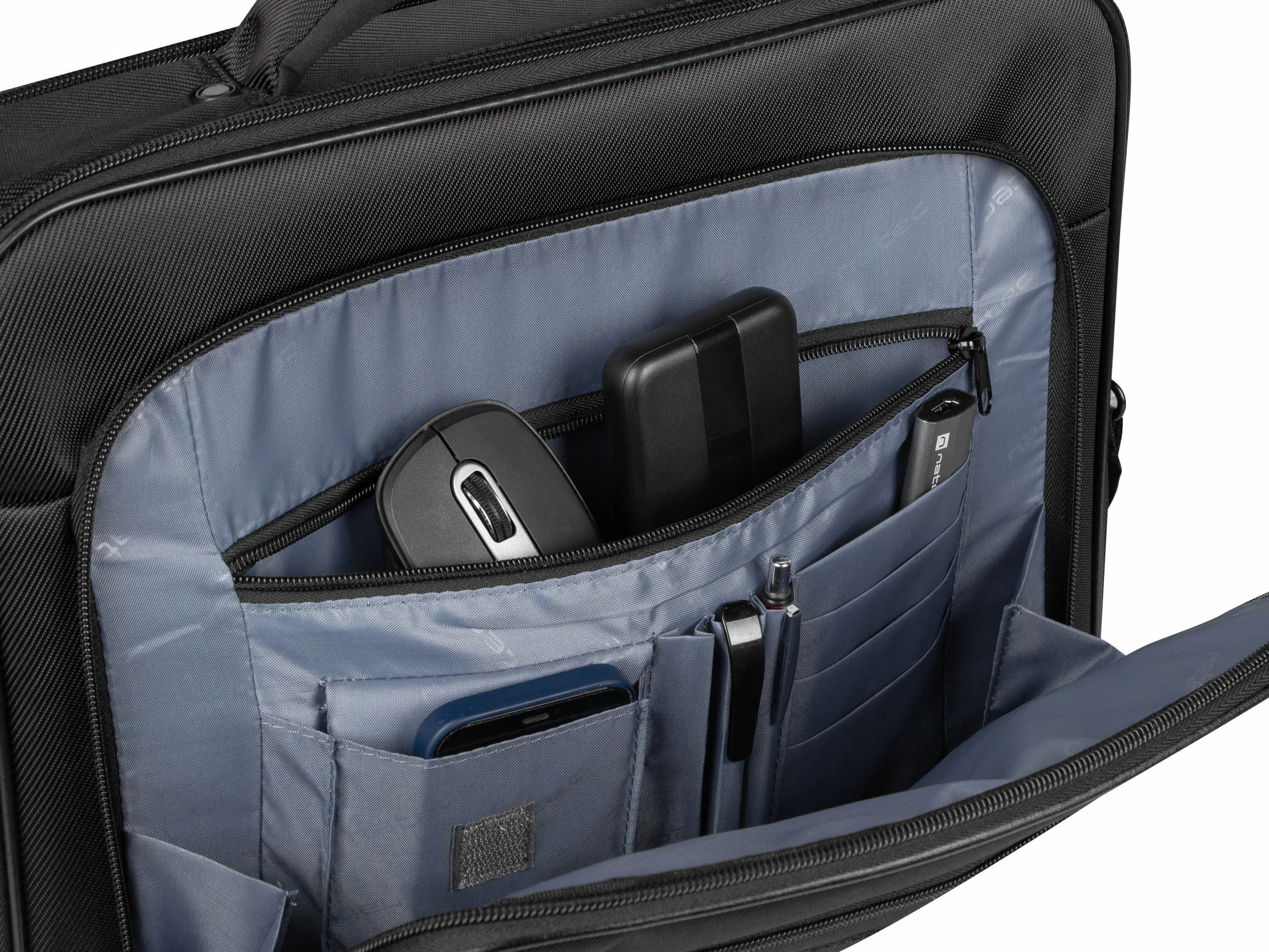Çantë laptopi Natec Boxer NTO-0393 17.3\" e zezë