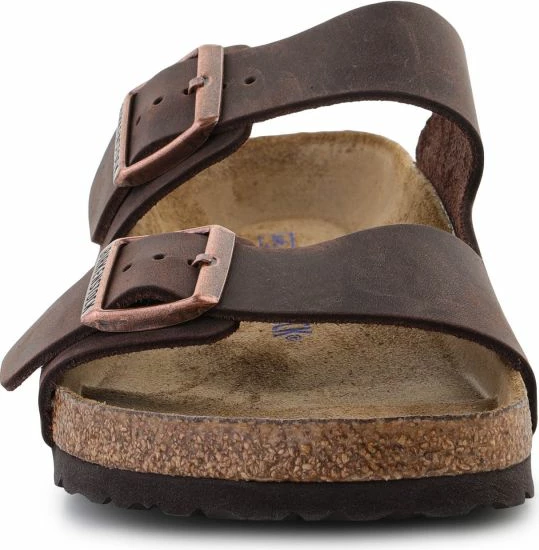 Papuqe për meshkuj Birkenstock, kafe