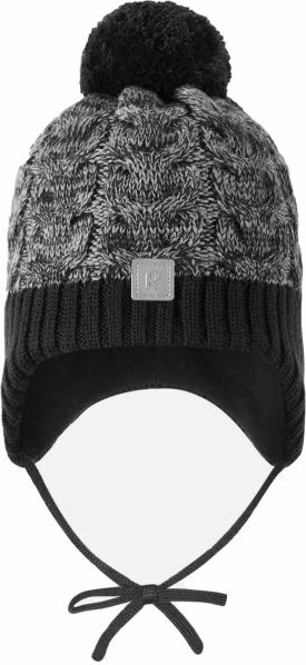 Kapelë dimri për fëmijë Reima, e zezë