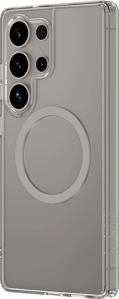 Mbështjellës AmazingThing Minimal Mag me unazë magnetike për Samsung Galaxy S25 Ultra, Gri