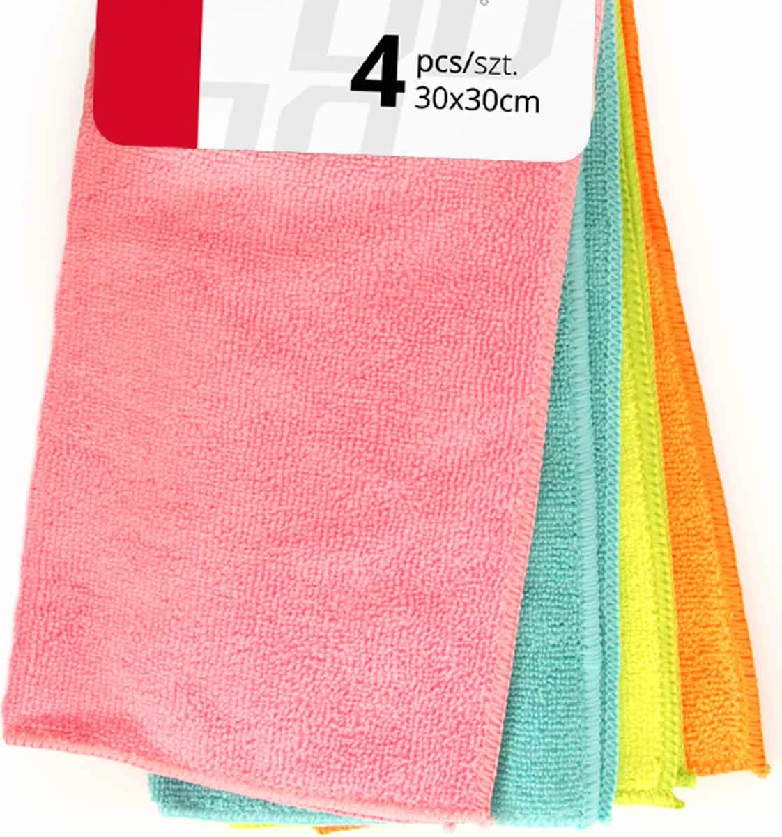 Set peshqirësh mikrofibre – 4 copë 30×30 cm – Cwash‑02 