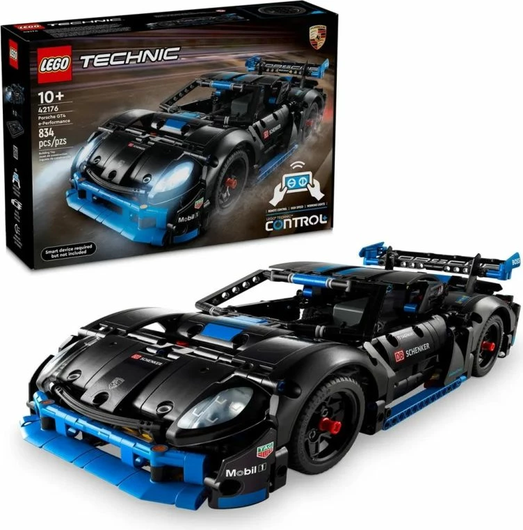 Set LEGO Technic Porsche GT4 e-Performance Race Car