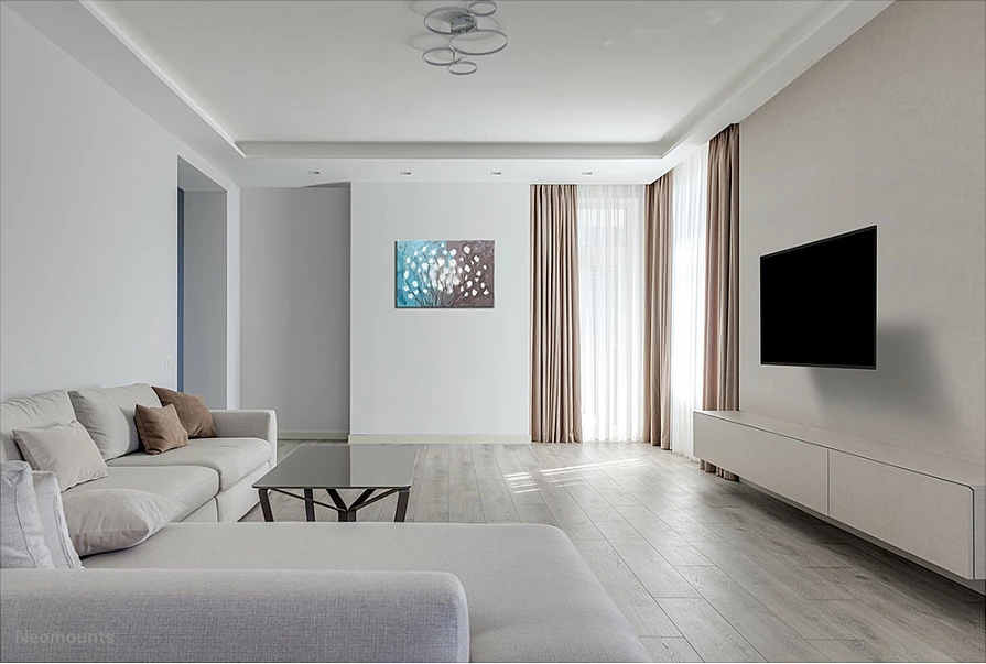 Mbajtës muri Newstar WL40S-850BL12, 100 x 100 mm, 200 x 200 mm, Çelik, i zi