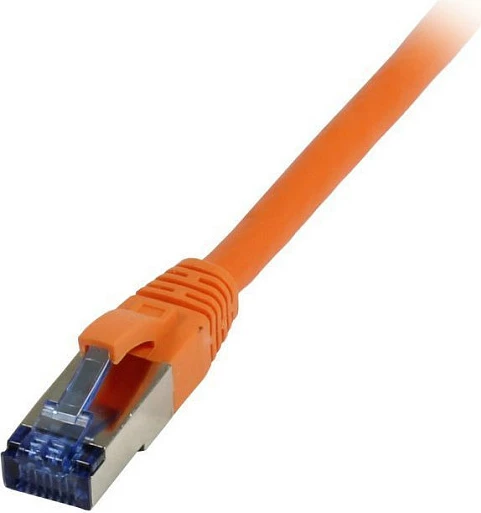 Kabllo rrjeti Synergy21 RJ45 CAT6A 15m 500MHz S/FTP superflex, portokalli