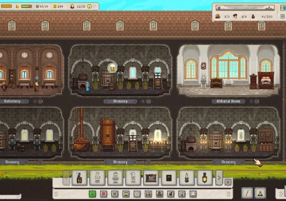 Ale Abbey: Monastery Brewery Tycoon EN/DE/FR/IT/RU/ZH/ES Global