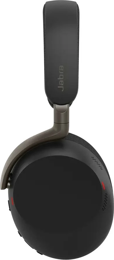 Kufje Jabra Evolve3 85 UC, Bluetooth 5.3, on-ear, ANC/ulje zhurme, USB-A (Link 390a), karikim pa tel, të zeza, set me dongle dhe pod karikimi