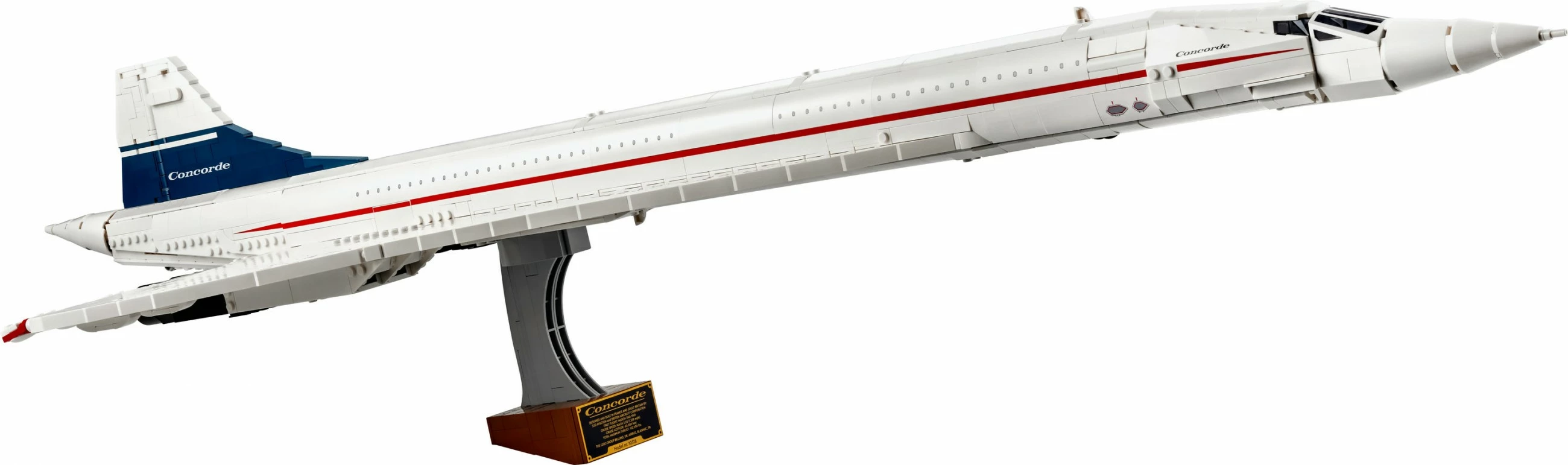 Set ndërtimi LEGO ICONS Concorde, 2083 pjesë, shumëngjyrësh