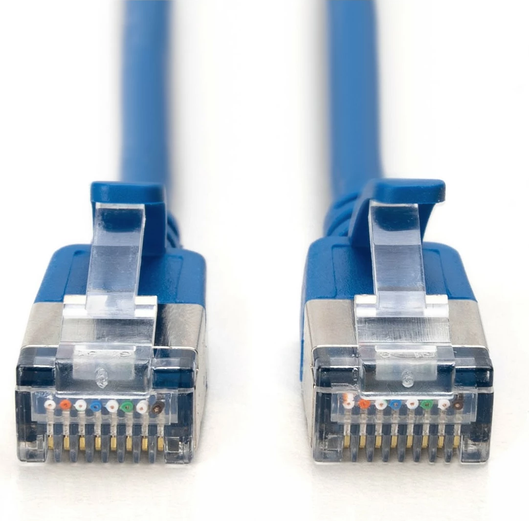 Kabllo rrjeti Digitus Cat6a F/FTP 1.5m, blu