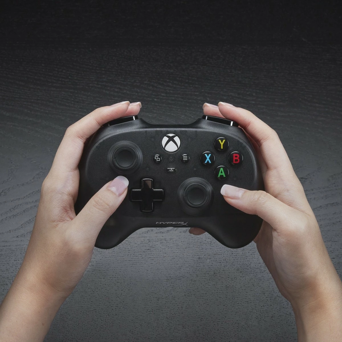 Kontroller gaming HyperX Clutch Tanto Mini WD 8B1S0AA, me kabllo USB-C, i zi, set me kabllo/adaptor